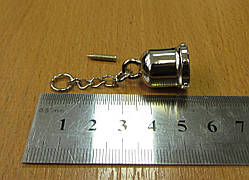 Висульки до сумці колір срібло бубенчик