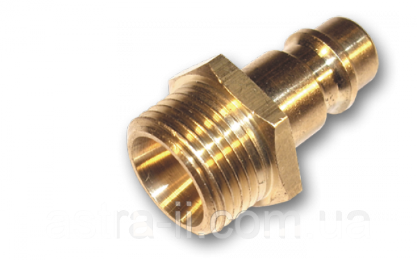 Штуцер "тато" РЗ 1/4", латунь, ESSK, GK1381A (ID#688226442), цена: 104. ...