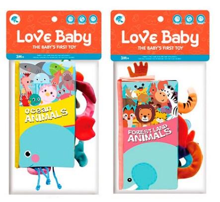 Дитяча книжка-шуршалку для малюків