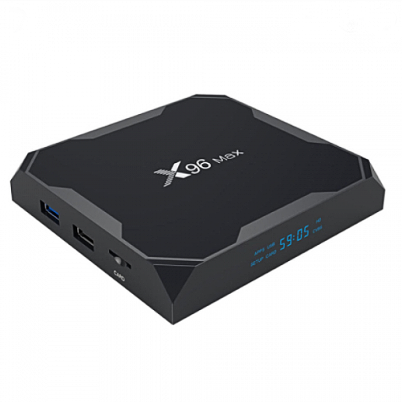 Смарт-ТВ-приставка , TV BOX X96 MAX 4/32Gb Android 9.0