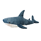 М'яка Іграшка – Подушка Акула 49 см Shark doll / Іграшкова плюшева акула для дітей, фото 7