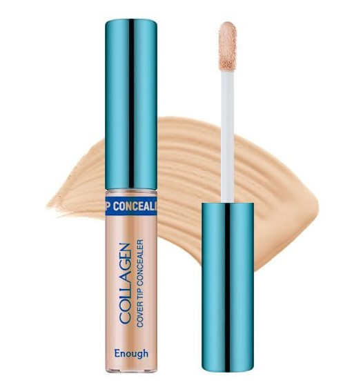 Консилер для маскування окремих вад Enough Collagen Cover Tip Concealer No02 Clear Beige 5 г