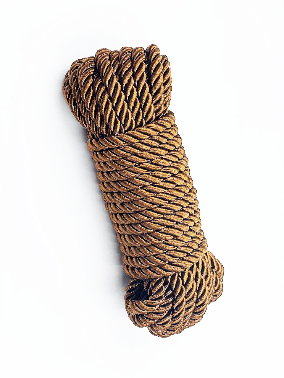 Атласна мотузка коричнева Ms-005, фото 1