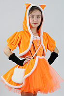 Детский карнавальный костюм Лиса № 3 лисичка 110-134 и прокат 300 грн