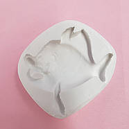 Силіконовий молд Рибка No4 5.5х6.0 см, фото 2