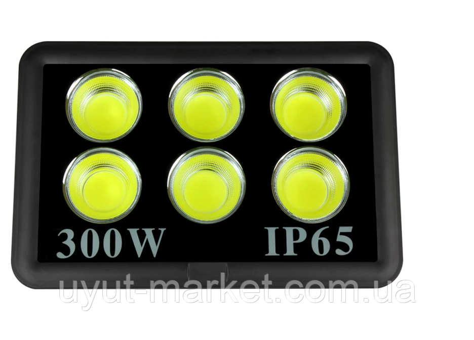 Світлодіодний прожектор 300 Вт 6LED 27000LM 6500 К IP65 LMP14-300