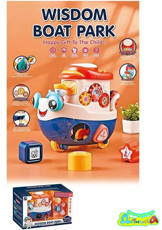 Музичний кораблик-сортер