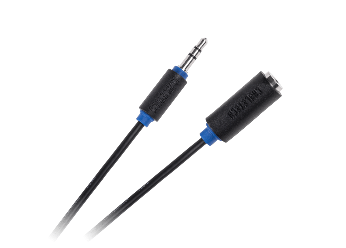 Кабель jack 3.5mm штекер — гніздо (1,8 м)