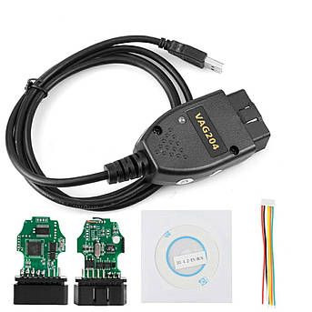 Вася Діагносост vcds 21.3.0 Російська версія VCDS 19,6 HEX CAN ATMEGA162+FT232RL, фото 2