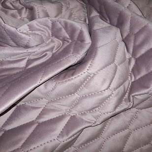 Стьобана тканина Velluto 14 Flamingo Stone, велюр