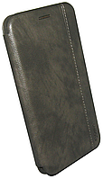 Чехол-книжка Xiaomi Redmi Note 8 gray Leather Gelius