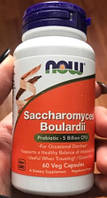 Сахароміцети Буларди NOW Saccharomyces Boulardii 60 капсул вегетаріанських