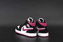 Жіночі кросівки Air Jordan 1 Mid Magenta BQ6472-005, фото 5