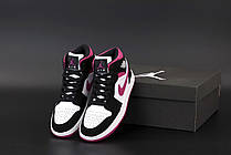 Жіночі кросівки Air Jordan 1 Mid Magenta BQ6472-005, фото 6