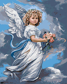 Картина за номерами 40х50 см Brushme Небесний ангел (GX 3232)