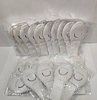 Замки безпеки для дітей 20 шт Захист на меблі від дітей Vela універсальні тканинні Білий