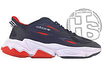 Мужские кроссовки Adidas Ozweego Celox Black Red White