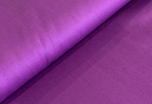 Сатин (бавовняна тканина) однотон фіолетовий (ширина 2.55 м)