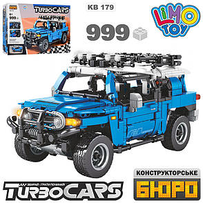 Конструктор Limo Toy Позашляховик FJ Cruser TurboCars 999 деталей KB 179, фото 1