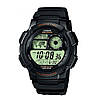 Годинники наручні водонепроникні протиударні Casio AE-1000W-1AVEF All Black, фото 3