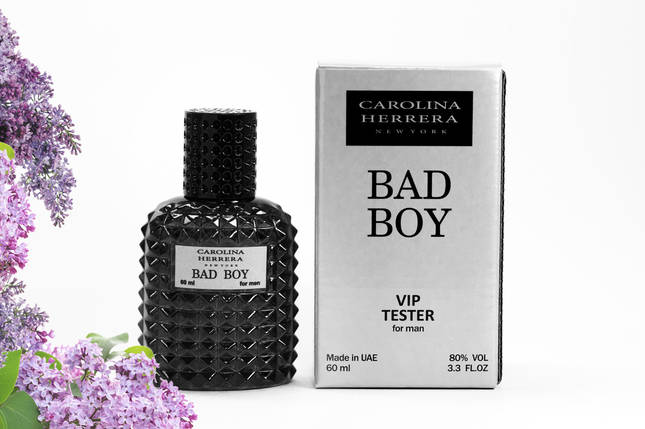 Тестер Carolina Herrera Bad Boy 60 мл ОАЕ, фото 1