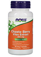 Екстракт Витекса з Дудником NOW Chaste Berry Vitex Extract 300 mg 90 капсул вегетаріанських