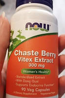 Екстракт Витекса з Дудником NOW Chaste Berry Vitex Extract 300 mg 90 капсул вегетаріанських