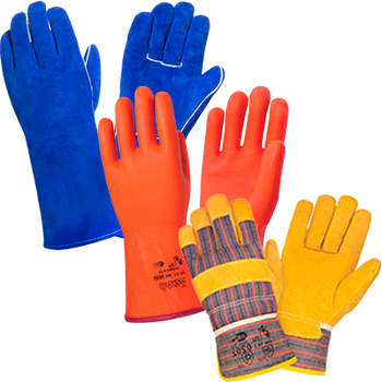 Рукавиці та рукавички будівельні