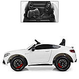 Дитячий електромобіль Mercedes (2 мотори по 45W, MP3, USB, TF) Bambi M 4010EBLR-1 Білий, фото 6