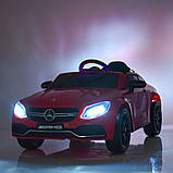 Дитячий електромобіль Mercedes (2 мотори по 45W, MP3, USB, TF) Bambi M 4010EBLR-1 Білий, фото 8