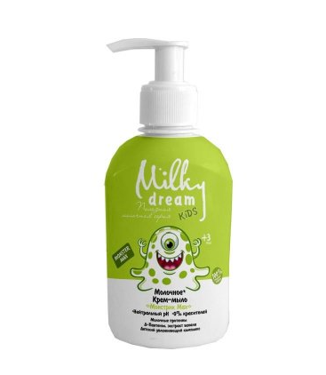 Крем-мило Milky Dream kids, Монстрик Max 250 мл