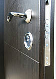 Двері вхідні в квартиру Донна двоколірна Ваш ВіД Венге-темний 860*960х2050х86 Ліве/Праве, фото 5