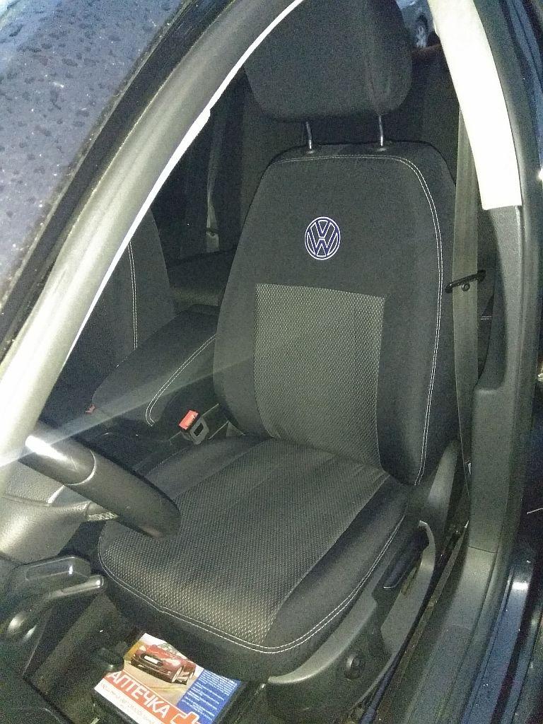 Авточохли Volkswagen Polo Sedan 2010+ (Роздільний диван), фото 1