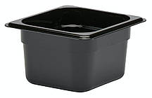 Гастроємність з чорного полікарбонату Hendi GN 1/6 65