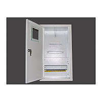 Щит ШМР-3Ф-12Н NOVA 12 модулів під 3 фазний лічильник металевий накладної розподільчий 210112