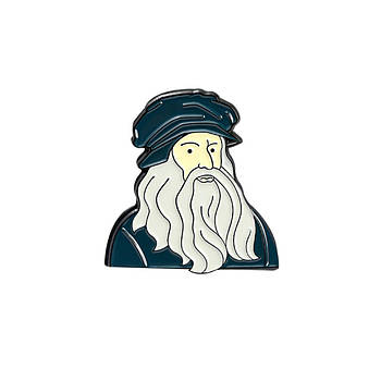 "Дмитро Іванович Менделєєв " значок (пін) металевий