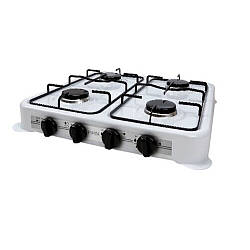 Настільна газова плита-таганок Mirta GS-1004W на 4 конфорки