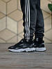 Чоловічі кросівки Adidas Ozweego Celox Black White, фото 7