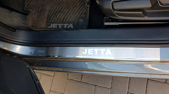 Накладки на пороги VW JETTA 6 (2011-2017)