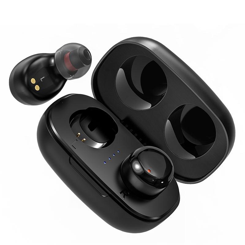Бездротові навушники вакуумні з гарним звуком маленькі Borofone TWS Bluetooth