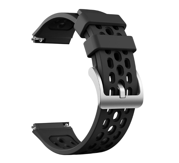 Силіконовий ремінець Primo Perfor Classiс для смарт годинника Huawei Watch GT 2e - Black