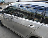 Дефлектори вікон (вітровики) Volkswagen Golf 5/6 Variant 2003-2012 (HIC/Тайвань), фото 2