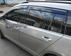 Дефлектори вікон (вітровики) Volkswagen Golf 7 Variant 2012-2020 HIC/Тайвань)