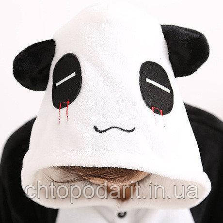 Піжама Кігурумі дорослий "Панда" чорний окрас розмір XL Код 10-3968