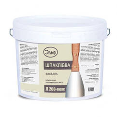 Шпаклівка Ельф Д200 фасадна 1,5кг