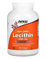 Соевый лецитин Now Foods Lecithin 1200 mg Non GMO 400 капс