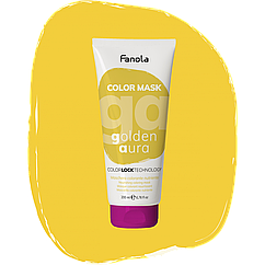 Тонуюча маска для живлення і зволоження Золота Аура Fanola Color Mask Golden Aura 200 мл
