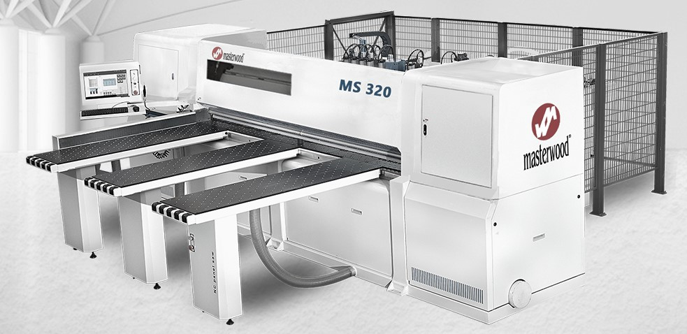 Розкрійний центр з ЧПУ MS 430S MASTERWOOD Італія | Пильний центр з ЧПУ