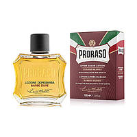 Лосьон После Бритья Proraso Red (New Design) After Shave Lotion Coarse Beards Sandalwood 100 мл