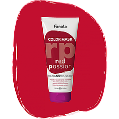 Тонуюча маска для живлення і зволоження Червона Пристрасть Fanola Color Mask Red Passion 200 мл